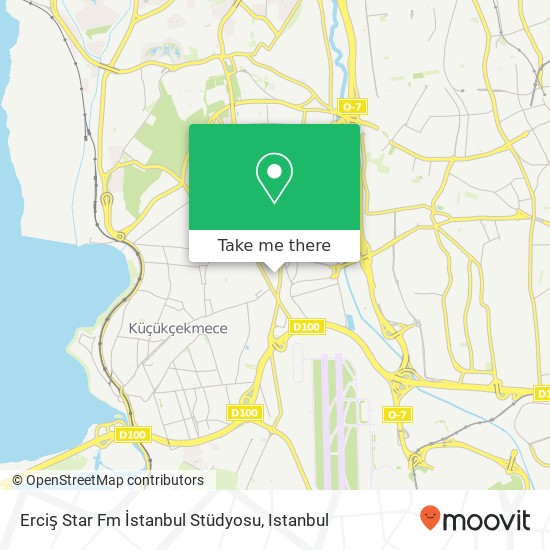 Erciş Star Fm İstanbul Stüdyosu map