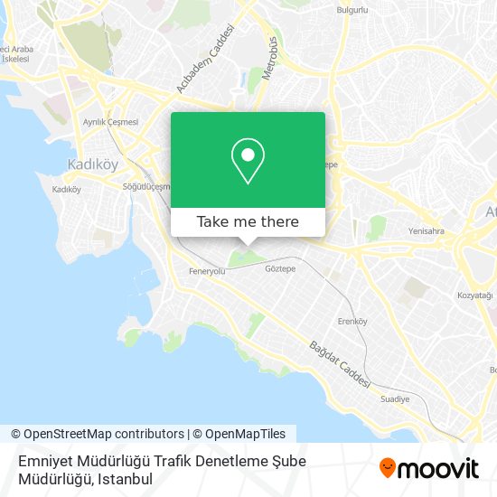 Emniyet Müdürlüğü Trafik Denetleme Şube Müdürlüğü map