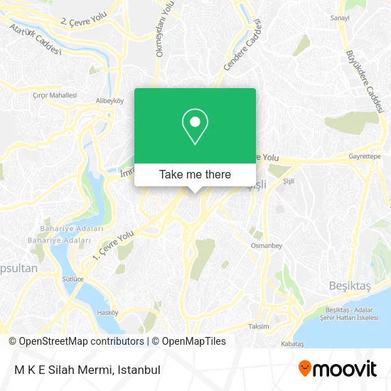M K E Silah Mermi map