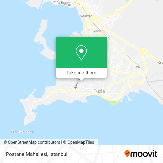 Postane Mahallesi map