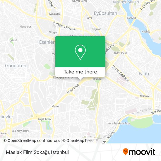 Maslak Film Sokağı map