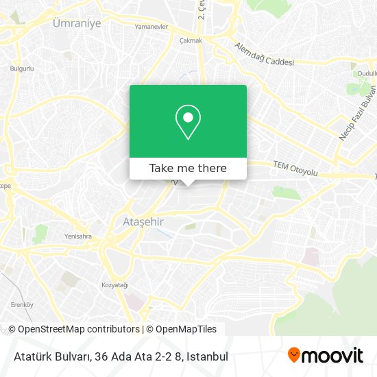 Atatürk Bulvarı, 36 Ada Ata 2-2 8 map