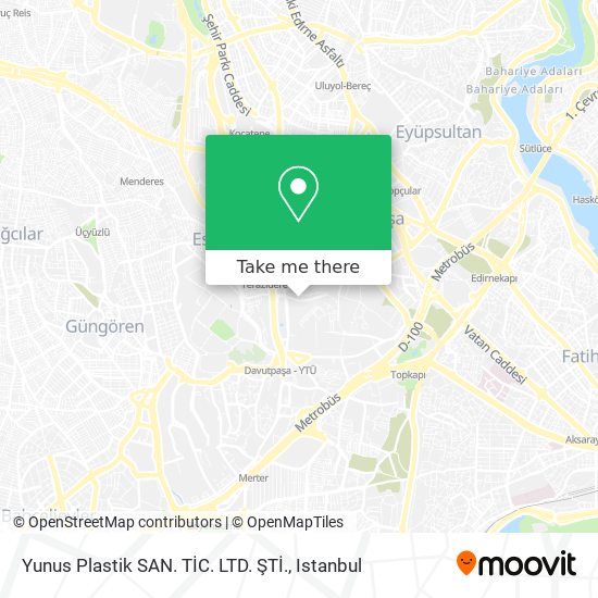 Yunus Plastik SAN. TİC. LTD. ŞTİ. map