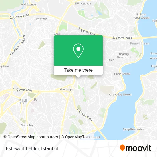 Esteworld Etiler map