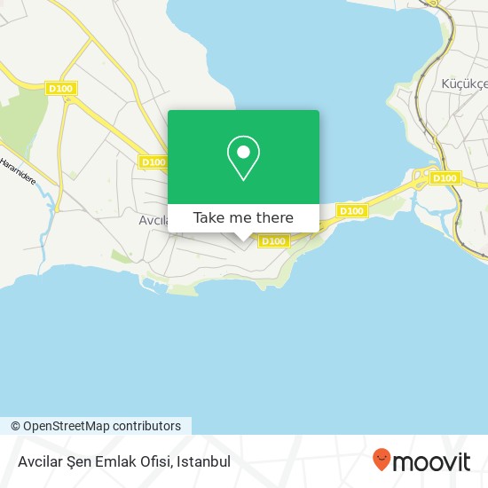 Avcilar Şen Emlak Ofisi map