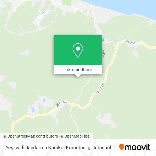 Yeşilvadi Jandarma Karakol Komutanlığı map