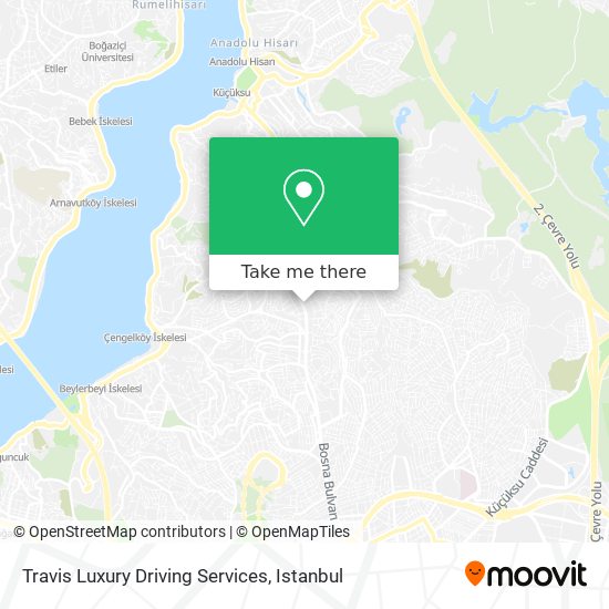 Travis Luxury Driving Services map