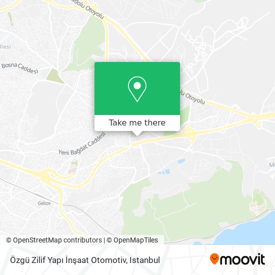 Özgü Zilif Yapı İnşaat Otomotiv map