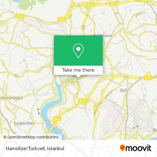 Hamidiye/Turkcell map