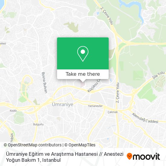 Ümraniye Eğitim ve Araştırma Hastanesi // Anestezi Yoğun Bakım 1 map