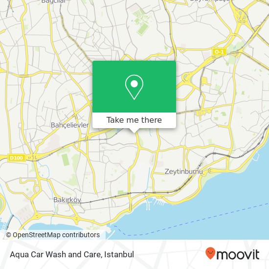 Aqua Car Wash and Care map