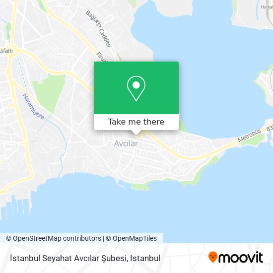 İstanbul Seyahat Avcılar Şubesi map