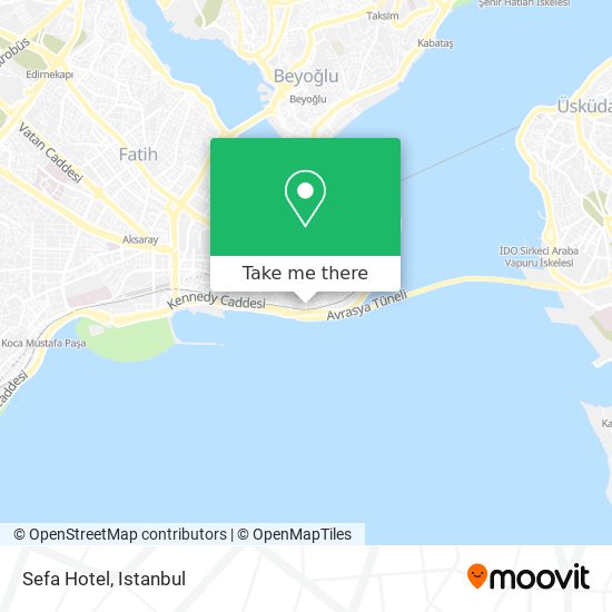 Sefa Hotel map