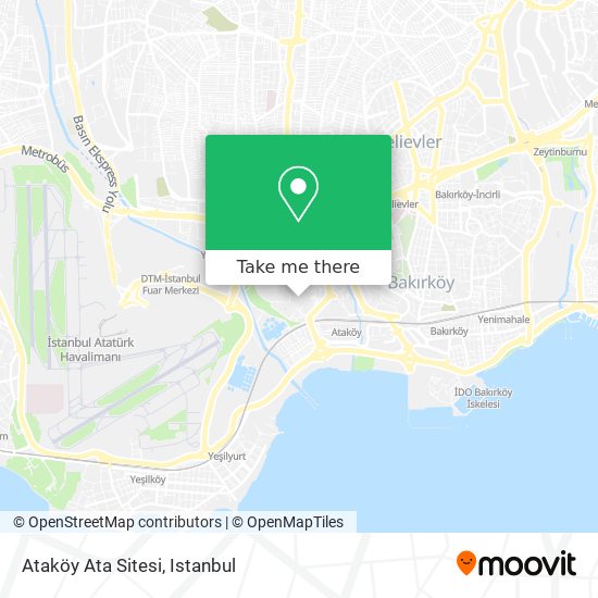 Ataköy Ata Sitesi map