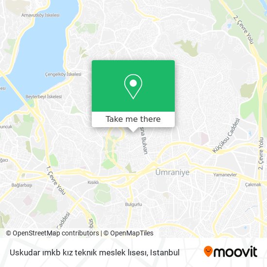 Uskudar ımkb kız teknık meslek lısesı map