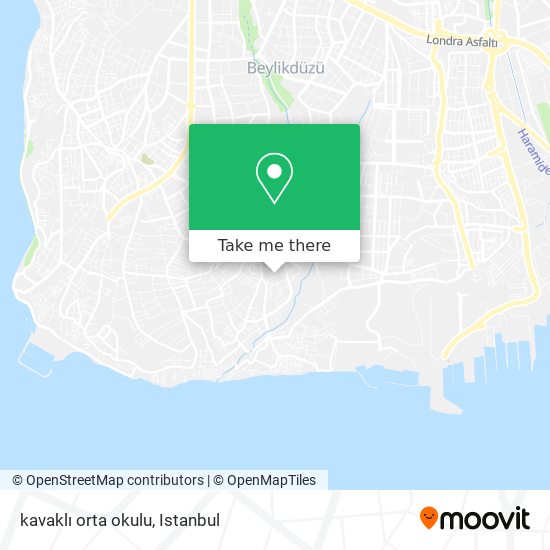 kavaklı orta okulu map