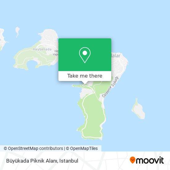 Büyükada Piknik Alanı map