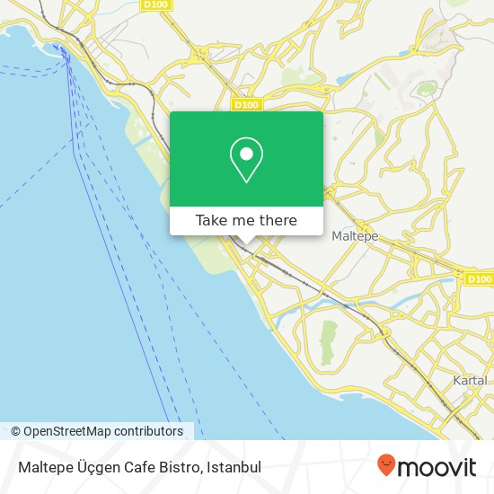 Maltepe Üçgen Cafe Bistro map