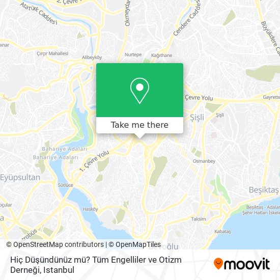 Hiç Düşündünüz mü? Tüm Engelliler ve Otizm Derneği map