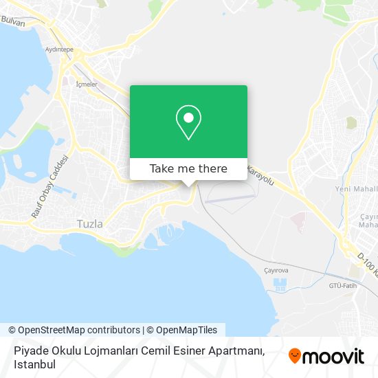 Piyade Okulu Lojmanları Cemil Esiner Apartmanı map