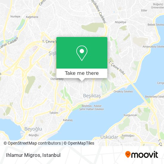 Ihlamur Migros map