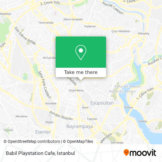 Babil Playstation Cafe map