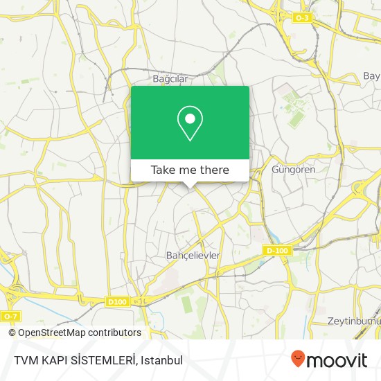 TVM KAPI SİSTEMLERİ map