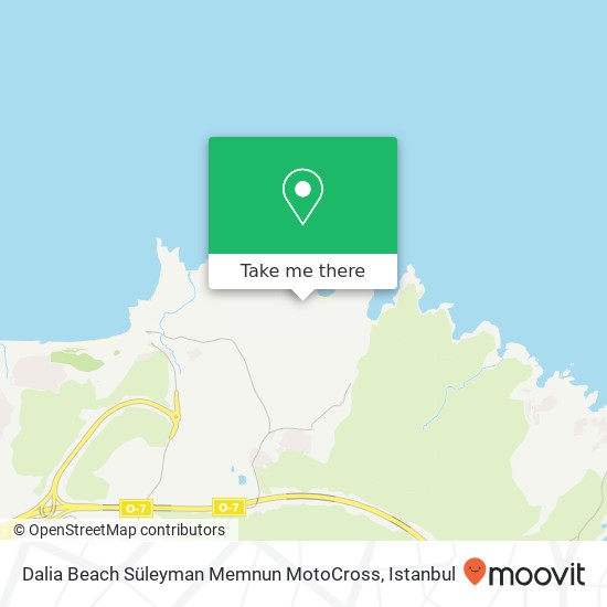 Dalia Beach Süleyman Memnun MotoCross map