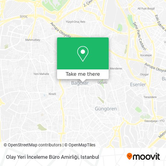 Olay Yeri İnceleme Büro Amirliği map