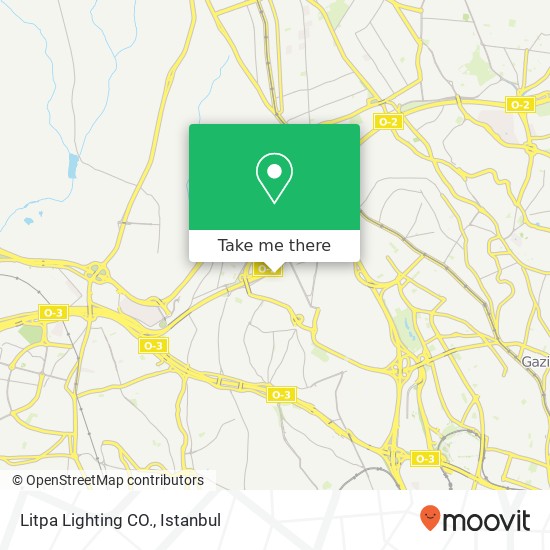 Litpa Lighting CO. map