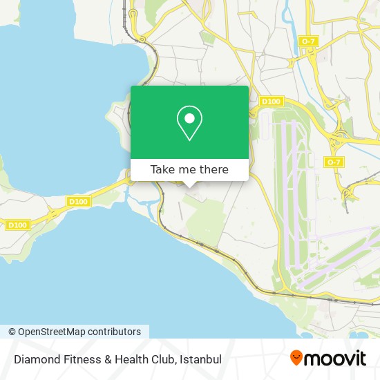 Diamond Fitness & Health Club map