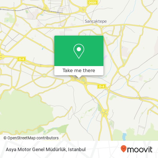 Asya Motor Genel Müdürlük map