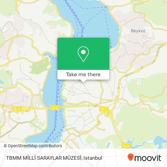 TBMM MİLLİ SARAYLAR MÜZESİ map