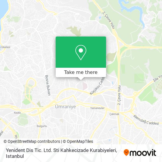 Yenident Dis Tic. Ltd. Sti Kahkecizade Kurabiyeleri map