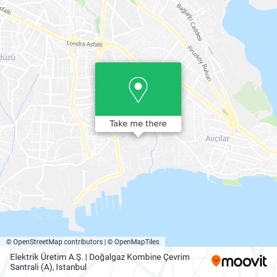 Elektrik Üretim A.Ş. | Doğalgaz Kombine Çevrim Santrali map