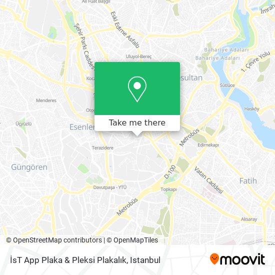 İsT App Plaka & Pleksi Plakalık map