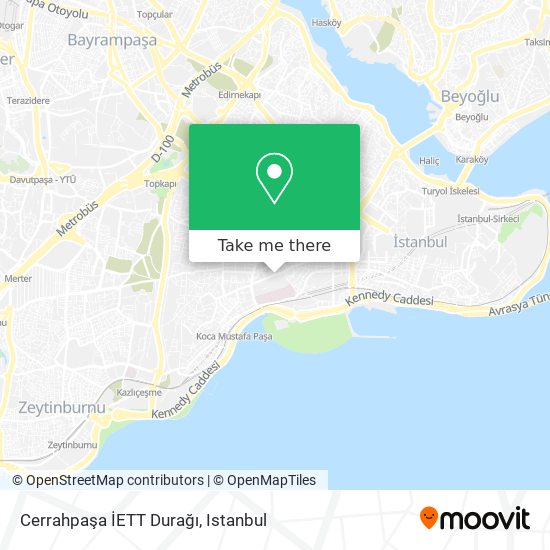 Cerrahpaşa İETT Durağı map