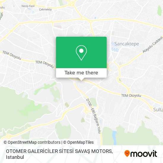 OTOMER GALERİCİLER SİTESİ SAVAŞ MOTORS map