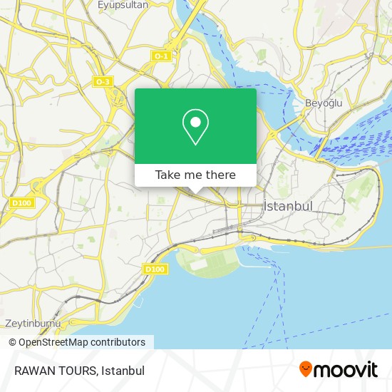 RAWAN TOURS map