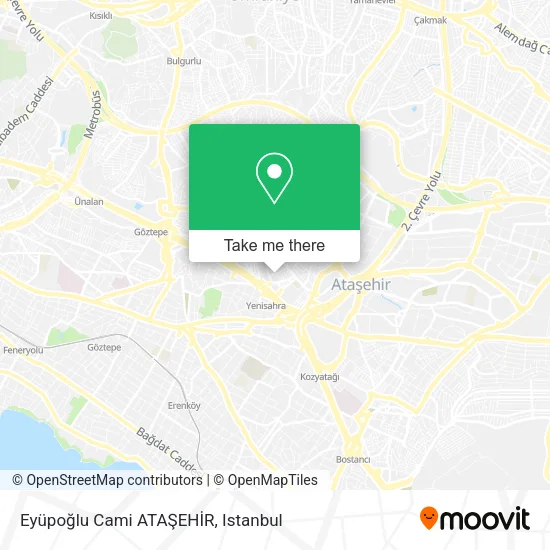 Eyüpoğlu Cami ATAŞEHİR map