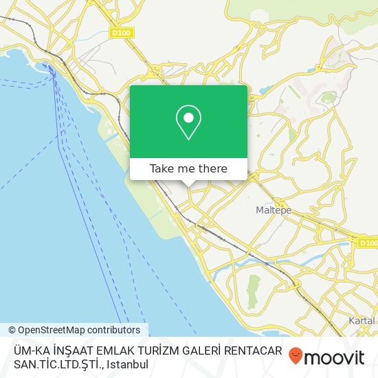 ÜM-KA İNŞAAT EMLAK TURİZM GALERİ RENTACAR SAN.TİC.LTD.ŞTİ. map