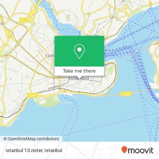 istanbul 13.noter map