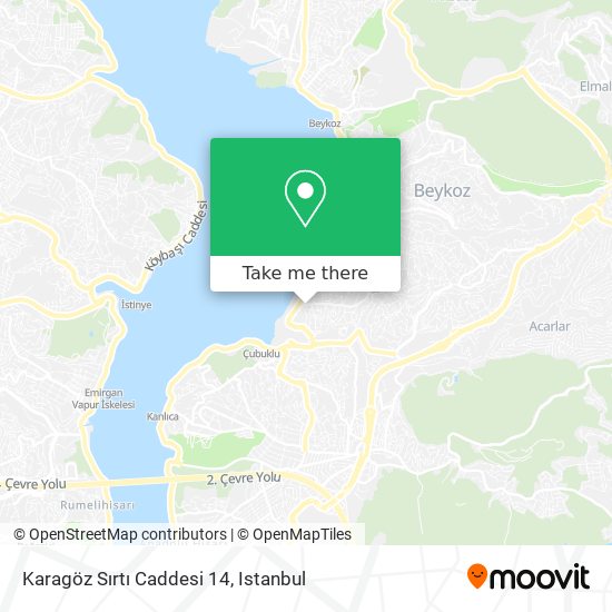 Karagöz Sırtı Caddesi 14 map