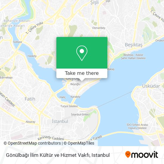 Gönülbağı İlim Kültür ve Hizmet Vakfı map