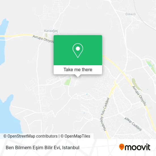 Ben Bilmem Eşim Bilir Evi map