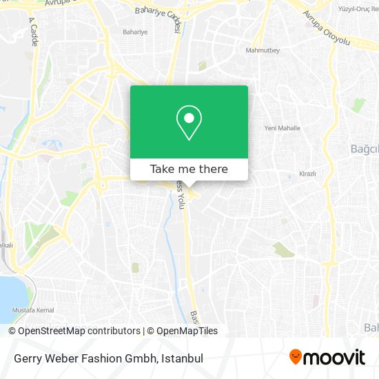 Gerry Weber Fashion Gmbh map