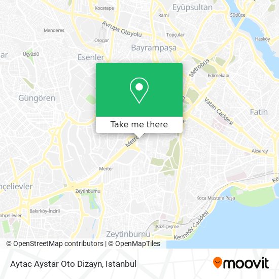 Aytac Aystar Oto Dizayn map