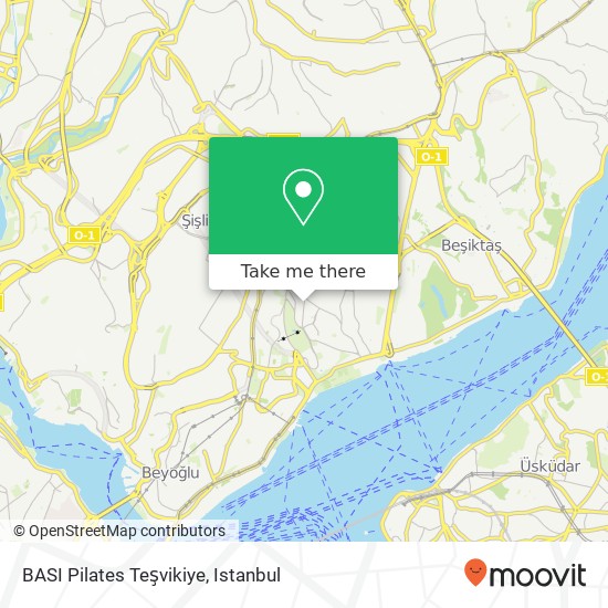 BASI Pilates Teşvikiye map