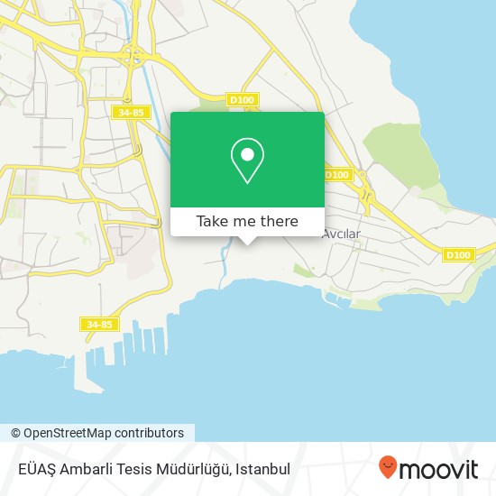 EÜAŞ Ambarli Tesis Müdürlüğü map