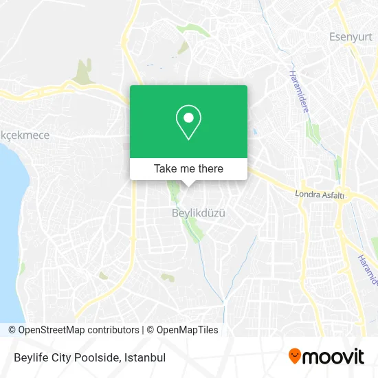 Beylife City Poolside map